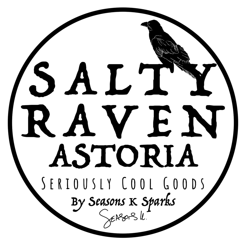 Salty Raven Astoria logo